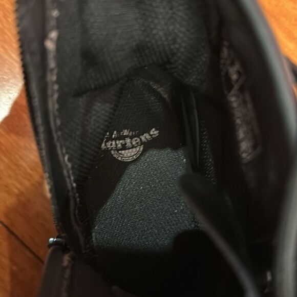 Dr Martens Doc's Combat Boots Black kids size 2 - Picture 7 of 8